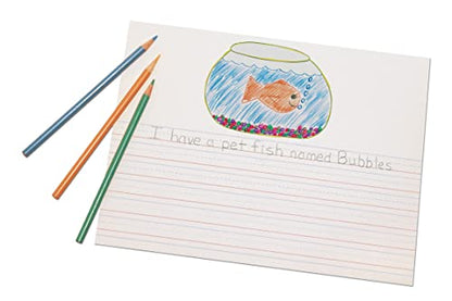 Multi-Program Picture Story Paper #2 - size: 12" x 9" (Pack of 1), style: Grades 1, 2 & 3