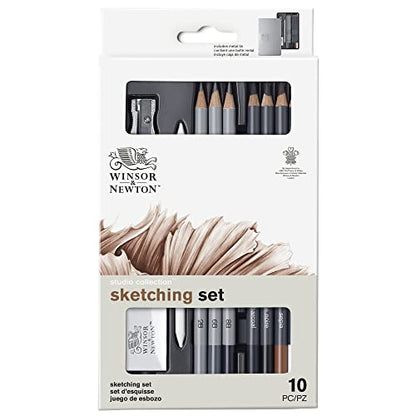 Winsor & Newton Studio Collection 아티스트 연필, 스케치 연필, 10개 세트 - style: 스케치 연필 10개