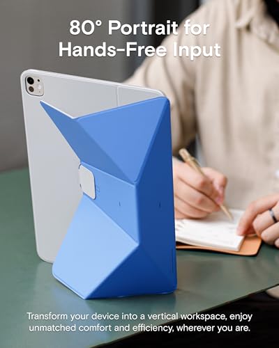 MOFT Dynamic Folio Case for iPad mini 7th A17 Pro 2024 & iPad mini 6th A15 2021, 8.3 Inch Slim Magnetic Stand Case with 20+ Viewing Angles, Auto Wake/Sleep, Ultra Thin, Jet Black - color: Jet Black, size: iPad mini (7th A17Pro 2024 /6th A15 2021)