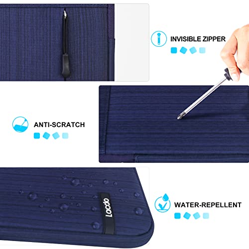 Lacdo Tablet Sleeve Case for 11 inch iPad A16 | 11 Inch ipad Air M4 M3 M2 | 11" iPad Pro M5 M4 | 10.9" ipad/ipad Air | 10.2" IPad | 11" Samsung Galaxy Tab A9+, iPad Air Pro Case Protective Bag, Blue - color: Blue, size: 9-11 Inch