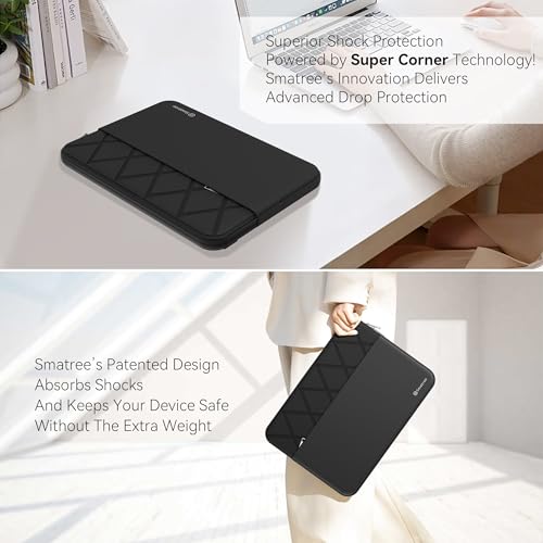 Smatree Elite Laptop Sleeve for 15.3 inch Lenovo Chromebook i/Plus i | Lenovo Protective Sleeve with Accessory Pocket,Patented Super-Corner Design (E636)