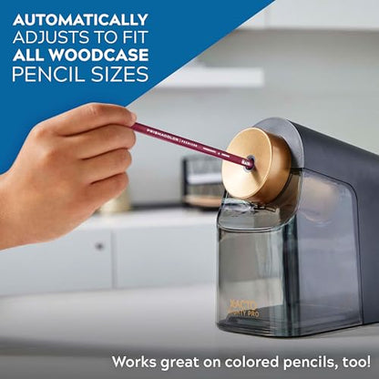 X-ACTO Mighty Pro Electric Pencil Sharpener, Black, 1 Count - Back to School, Teacher, Classroom Supplies