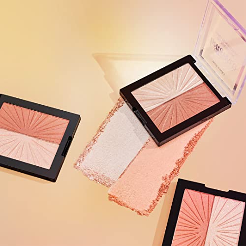 Wet n Wild MegaGlo Blushlighter, Blendable Blush & Highlighter Set, Shimmery Metallic Finish, Highlight Bling - color: 2- Highlight Bling