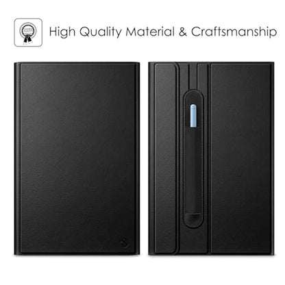 FINTIE Keyboard Case for Samsung Galaxy Tab S6 Lite 10.4 Inch 2024/2022/2020, Slim Stand Cover with Secure S Pen Holder Detachable Wireless Bluetooth Keyboard, Black