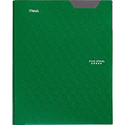 Five Star 2 Pocket Folders with Prong Fasteners, Stay-Put Folder, Folders with Pockets, Color Selected For You, 1 Count (34030)