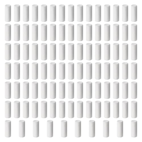 100 Pcs Mechanical Pencil Eraser Refills, No-Trace White Refill Erasers for Most Standard Propelling Pencils Paper-Friendly for Office School Home Notebook & Sketching