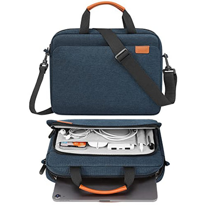 MoKo 9-11 Inch Tablet Sleeve Case, Protective Handle Shoulder Bag | Fits iPad Air 11-inch M4, iPad Pro 11-inch M5/M4, iPad A16, iPad 10th/Air 5/4th 10.9-inch and Tab S8/S9, Indigo - color: Indigo, size: 9-11 Inch