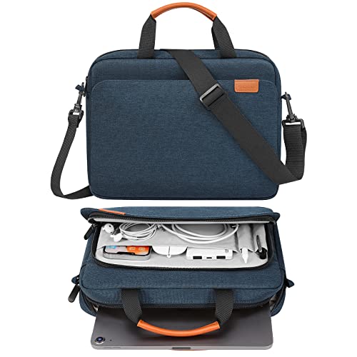 MoKo 9-11 Inch Tablet Sleeve Case, Protective Handle Shoulder Bag | Fits iPad Air 11-inch M4, iPad Pro 11-inch M5/M4, iPad A16, iPad 10th/Air 5/4th 10.9-inch and Tab S8/S9, Indigo - color: Indigo, size: 9-11 Inch