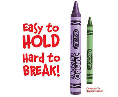 Crayola Jumbo Crayons Classpack (200ct), Large Toddler Crayons, Teacher Classroom Must Haves, Bulk School Supplies, Essential Preschool & Kindergarten Art Supplies - size: 200 Count (Pack of 1)