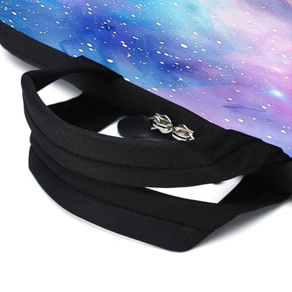 Laptop Sleeve - 11.6-12.2 inches Chromebook, Ultrabook & Tablet Case - Neoprene Handle Sleeve for Men & Women, Two Pockets (Starry Sky) - color: starry sky