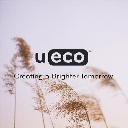 U Brands U-Eco Poly 2-Pocket Pronged Folders, Set of 12, Assorted Brights, Built-in Metal Prongs, Letter Size (6599U01-12)
