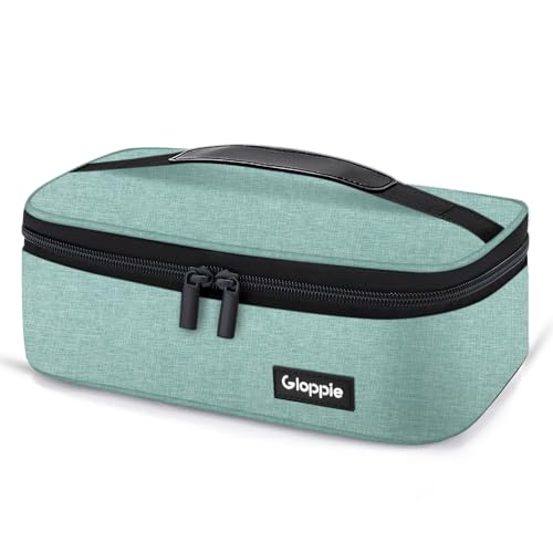 Gloppie Little Lunch Bag Small Insulated Lunch Box for Women Kids Lunchbox Mini Lunchbag Portable Cooler Bags Petty Lunch Pail Reusable Snack Container, Green - color: Green