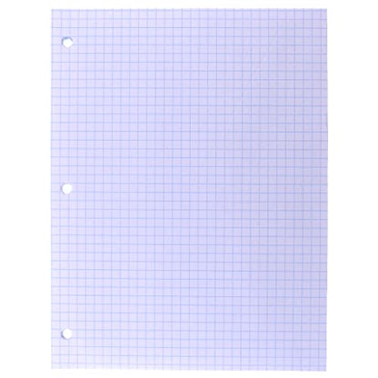 Top Flight Filler Paper, Quadrille Rule, 10.5 x 8 Inches, 80 Sheets (81060),White (Pack of 12) - color: 80 Sheets, size: 10.5 x 8 Inches (Pack of 12)