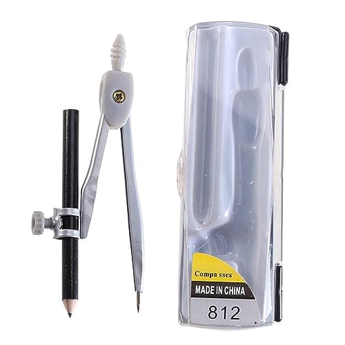 BABETT Drawing Compass Drafting Tools Compass Geometry Drawing Tool Mathematics Set Metal Tool Carpentry Professional Compass Student Compass Set Math Ruler Kit
