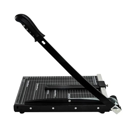 Precision Paper Cutter for A4/B5/A5/B6/B7, 10x13 inches, 70GSM Capacity, Metal Base Black - color: Black