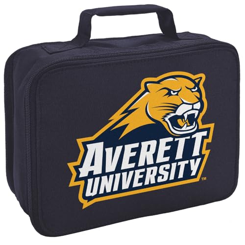 Campus Lab Averett University Insulated Soft Sided Lunch Box - Reusable Lunch Bag For School Office Work, BPA Free, Navy - color: Averett University