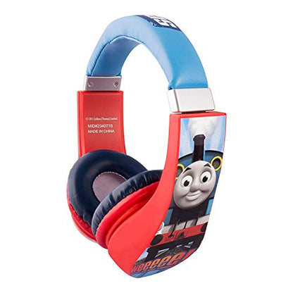 Sakar Kids Safe Over The Ear Headphones, Volume Limiter for Developing Ears, 3.5MM Stereo Jack, Recommended for Ages 3-9 - style: Thomas and Friends