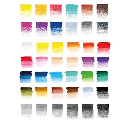Winsor & Newton Studio Collection 아티스트 연필, 혼합 필통 세트, 45피스 - style: 45피스 혼합 연필 세트