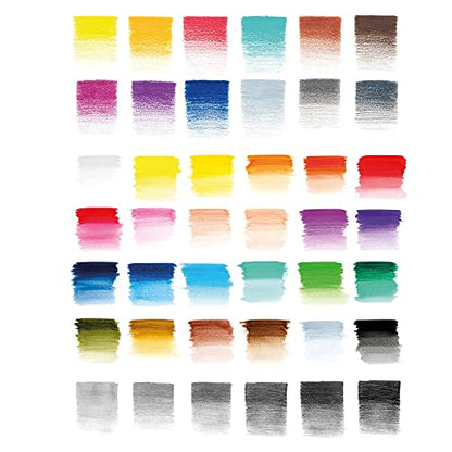 Winsor & Newton Studio Collection 아티스트 연필, 혼합 필통 세트, 45피스 - style: 45피스 혼합 연필 세트