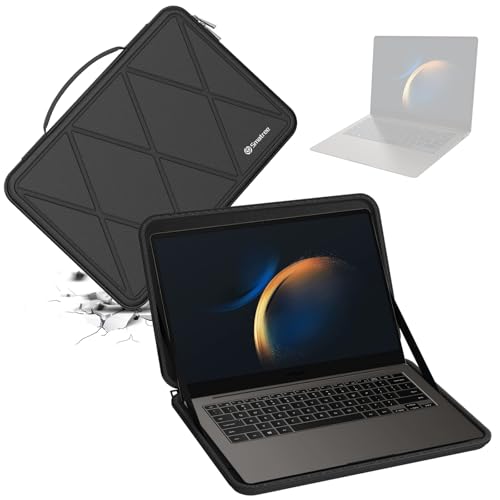 Smatree Hard EVA Protective Sleeve Case Compatible for 14 inch Samsung Galaxy Book5/4/3 Pro, for 14 inch Samsung Galaxy Book4 Edge, for 14inch GalaxyBook Go 5G Laptop Notebook Bag (X8248T) - color: X Series-Black, size: For 14 inch Samsung Galaxy Book5/4/