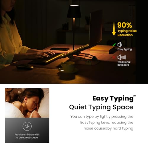 cimetech Wireless Keyboard and Mouse Combo, Compact Full Size Wireless Computer Keyboard and Mouse Set 2.4G Ultra-Thin Sleek Design for Windows, Computer, Desktop, PC, Notebook - Purple - color: Purple White