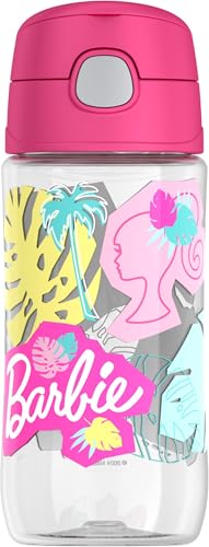THERMOS FUNTAINER 16 Ounce Plastic Hydration Bottle with Spout, BARBIE - color: Barbie