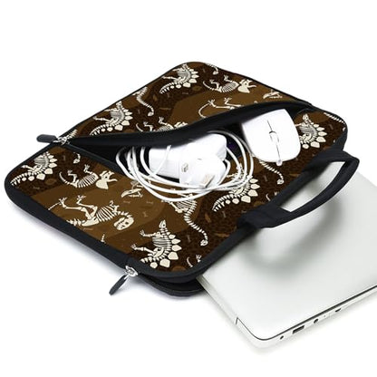Laptop Sleeves 14 15 15.4 15.6 Chromebook Case Notebook Sleeve PC Messenger Bag Tablet Case Neoprene Handle Sleeve for Men Women, Two Pockets (KLHS) - color: KLHS