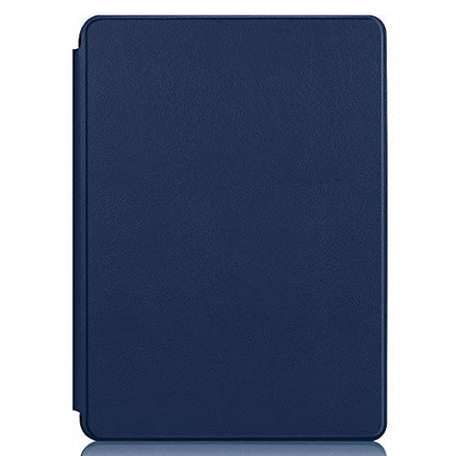 Gylint Case for Surface Go 4 2023 /Go 3 2021 /Go 2 2020 /Surface Go 2018, Slim Fit Leather Smart Case Cover with Pencel Holder for Microsoft Surface Go Navy Blue - color: Navy Blue