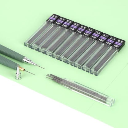 Mr. Pen- 0.5 mm Lead Refills for Mechanical Pencils, 1080 pcs (30 per Tube) | Includes 2x 4B Erasers, HB Graphite Lead, Standard Mechanical Pencil Refills for Drawing and Sketching