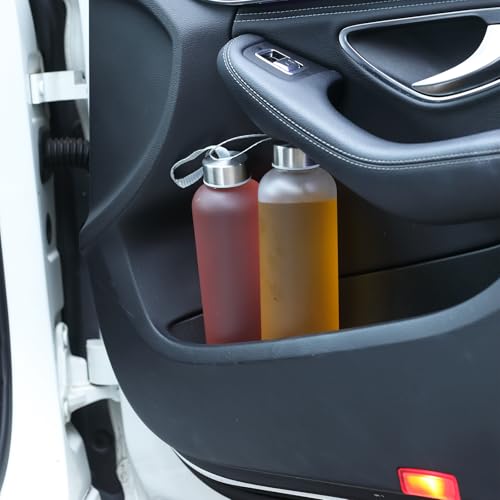 novelinks 4 Pack 27OZ Frosted Water Bottles with Stainless Steel Silver Lid,Leakproof Gym Bottles, Reusable Sport Water Jug for Fitness Camping Office - color: Frosted-27oz-4Pack