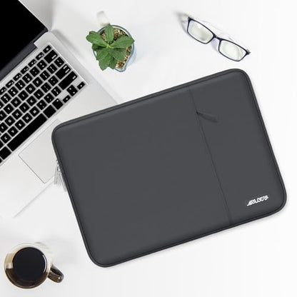 MOSISO Laptop Case 13.3 inch, 13-13.3 inch Laptop Sleeve Compatible with MacBook Air/Pro 13/Pro 14 M5 M4 M3 M2 M1, HP Dell ASUS Lenovo,Polyester Vertical Computer Sleeve Bag with Pocket, Dawn Gray - color: Dawn Gray, size: 13.3 inch