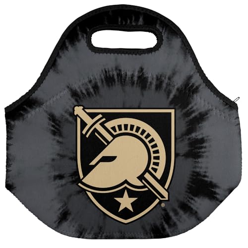 Campus Lab Us Military Academy Tie-Dye Soft Neoprene Lunch Bag, Lightweight - color: Army Black Knights