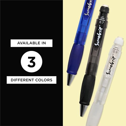 SAKURA 50280 SumoGrip 0.9-mm Pencil with Eraser, Clear - color: Clear