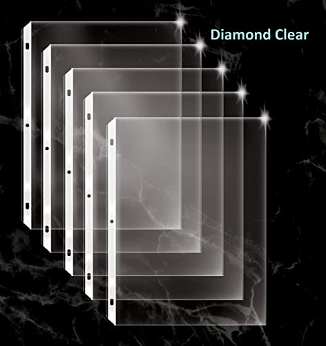 GOLD SEAL 200 Count Diamond Clear Extra Heavyweight Sheet Protectors, 4 mils Strong,8.5 x 11, Top Load, 200 Boxed Sheet Protectors - size: 200 pack