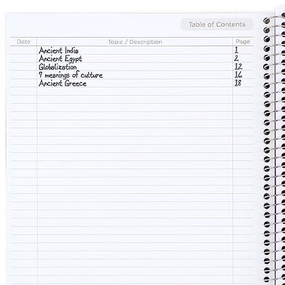 Five Star Interactive Notetaking Spiral Notebooks, 12 Pack, 1-Subject, College Ruled Paper, 11" x 8-1/2", 100 Sheets, Customizable Cover, Black, Amethyst Purple, Harvest Yellow (820196-ECM) - color: Black, Purple, Yellow, size: 3 Count (Pack of 4)