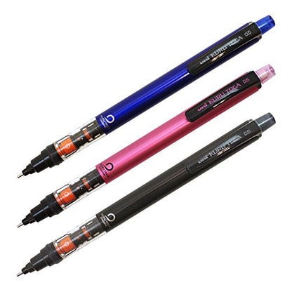Uni Mechanical Pencil Kurutoga Pipe Slide Model 0.5mm, Pink Body (M54521P.13) - color: Pink, size: 1 Count (Pack of 1)