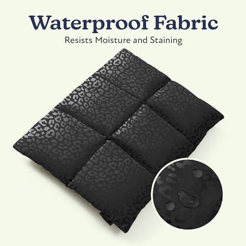 Vandel Puffy Laptop Sleeve 13 inch - 14 inch Waterproof Laptop Sleeve Case, Compatible with 13 inch MacBook Air/Pro 13 / MacBook Pro 14, iPad Pro 12.9, 13.3 in HP Dell, Air Case, Computer Bag Cover - color: r. Grid Black Leopard