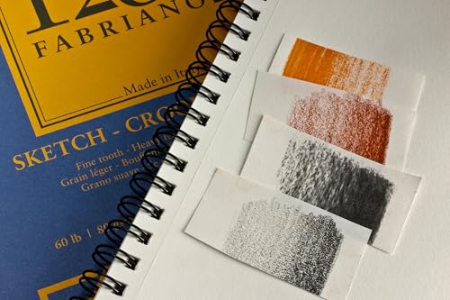 Fabriano 1264 Sketch Pad, 18" x 24", Glue Bound, 60 lb., 3-Pack