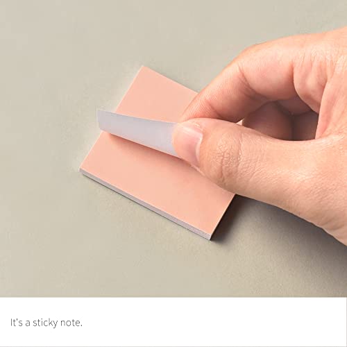 Monolike Color Palette Sticky Plan 30p B Set 4P - Self-Adhesive Memo Pad 30 Sheets - color: Plan 30p B
