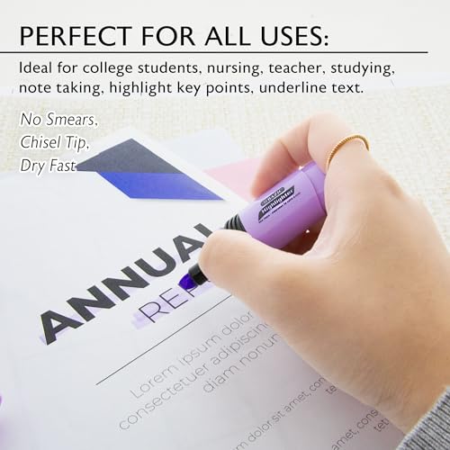 BAZIC PRODUCTS Mini Pastel Highlighters, Chisel Tip, 4 Count, 4-Pack | Quick-dry, assorted pastel mini desk-style highlighters, compact barrel, non-toxic, ASTM D-4236, odorless - size: 1 Count (Pack of 4)