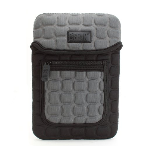 USA GEAR 7-Inch Tablet Sleeve – Protective Cover Compatible with 7-Inch Tablet or eReader – Device Carrying Case with Padded Neoprene, Carry Handle & Zipper Accessory Pocket for Charging Cables