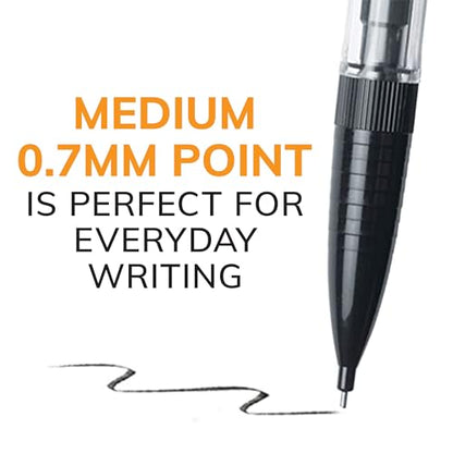 BIC Xtra-Smooth Mechanical Pencils with Erasers, Medium Point (0.7mm), 12-Count Pack, Bulk Mechanical Pencils for School or Office Supplies - style: Medium Point