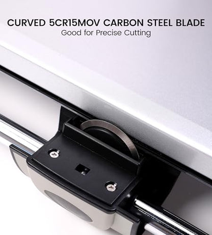 Rotary Paper Cutter, Heavy Duty Paper Trimmer 360mm(14.17") Cutting Length with Safety Blade Handle and Guides,15 Sheets Capacity,Ideal for Offices,Homes,Printing Shops,Photo Studios - size: 14.17"