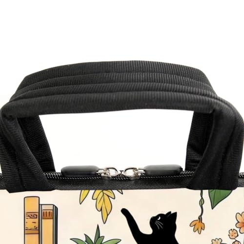 15.6" laptop sleeve chromebook case adjustable shoulder strap with handle accessory pocket (MMSJ-1) - color: Mmsj-1