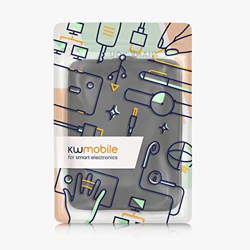 kwmobile Neoprene Pouch Compatible with 12,4"-12,9" Tablet - Universal Sleeve Case Cover with Zipper for Tablet - Black - color: black, size: 12,4"-12,9" Tablet