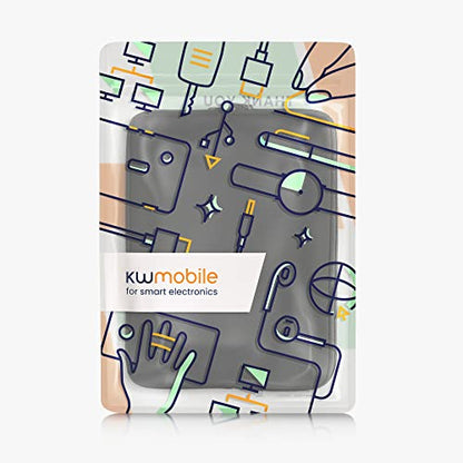 kwmobile Neoprene Pouch Compatible with 12,4"-12,9" Tablet - Universal Sleeve Case Cover with Zipper for Tablet - Black - color: black, size: 12,4"-12,9" Tablet