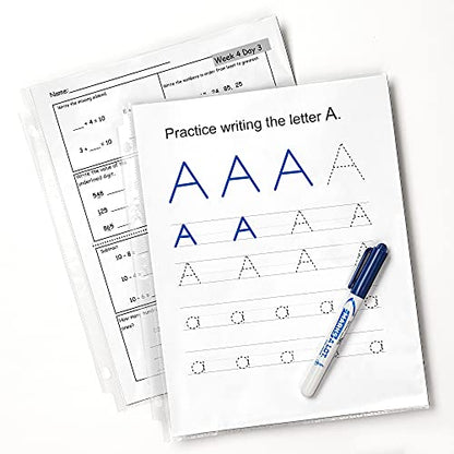 Avery Clear Economy Sheet Protectors, Top Load, 50 Document Protectors (74090)