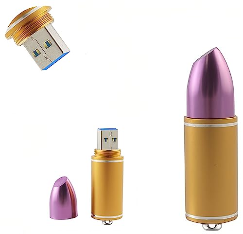 128GB USB 3.0 플래시 드라이브 메탈 립스틱 고속 전송 속도 펜드라이브 메모리 스틱 소녀 선물 - color: 립스틱.