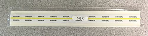 Tabbies Medical Chart Index Tabs "Surgical" 1-1/4"W x 1/2"H, Yellow, 100 Tab Inserts Per Pack (54577) - style: Surgical