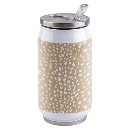 T&H XHome Linear Ombre 10oz Stainless Steel Tumbler with Lid & Straw-Double Wall Vacuum Insulated Travel Mug Subtle Fade Fabric Weave Water Bottle Coffee Beverage Drinks Cup - size: 10 Ounces